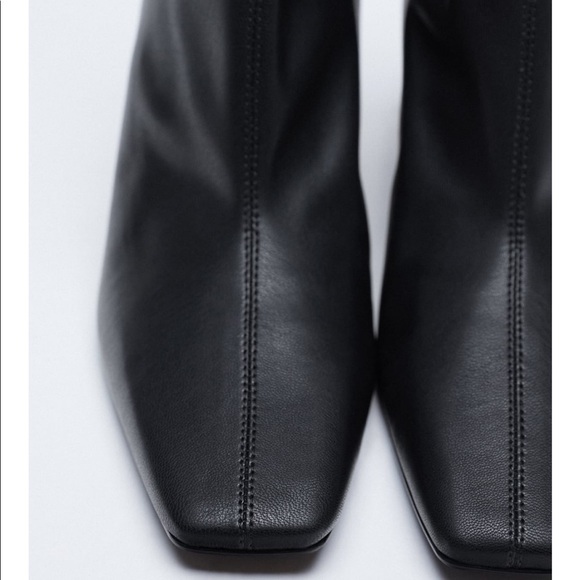 Zara methacrylate heels ankle boots - Picture 5 of 10
